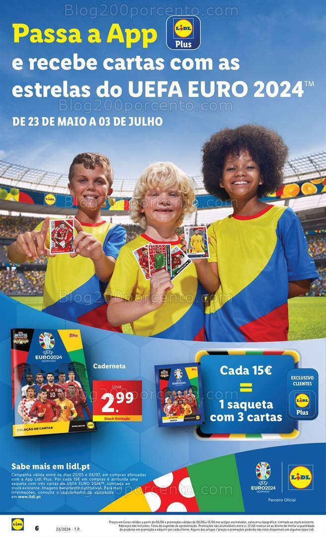 Antevisão Folheto LIDL Promoções a partir de 6 a 12 junho