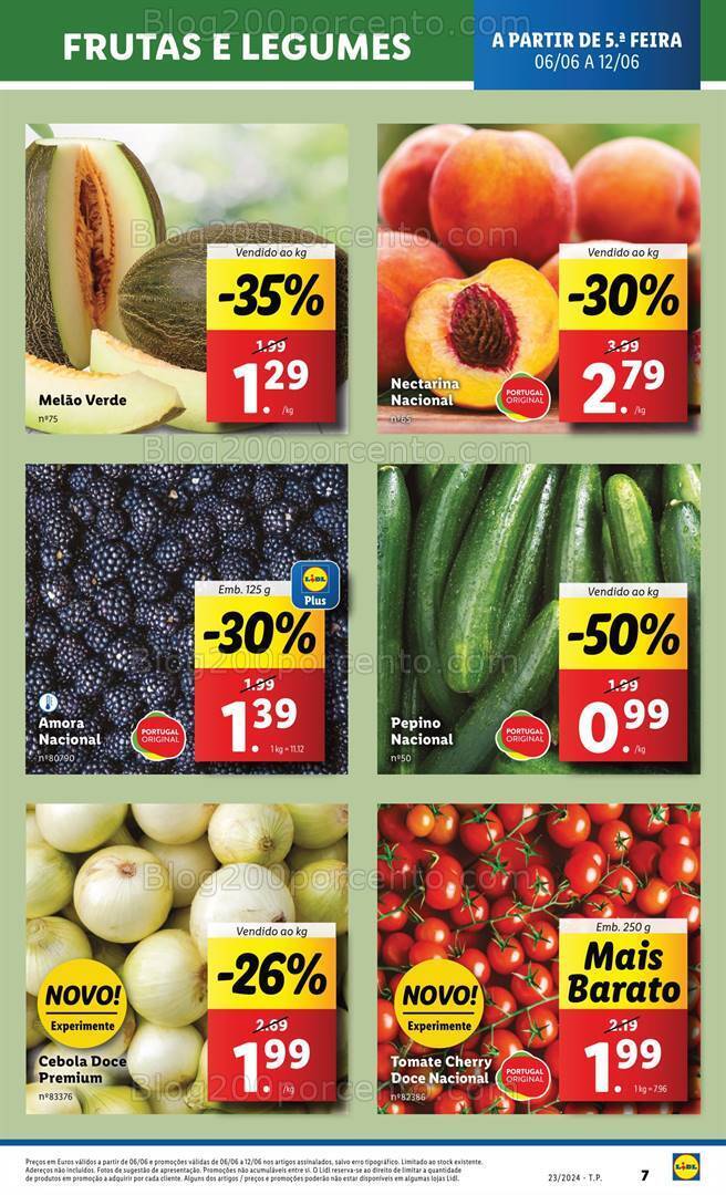 Antevisão Folheto LIDL Promoções a partir de 6 a 12 junho