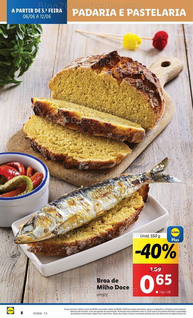 Antevisão Folheto LIDL Especial Santos Populares Promoções de 6 a 12 junho