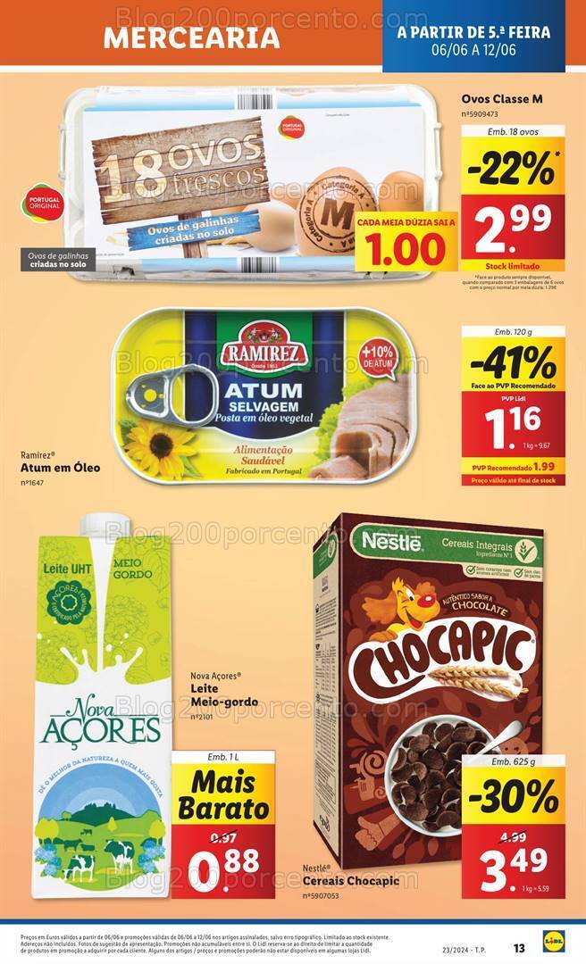 Antevisão Folheto LIDL Promoções a partir de 6 a 12 junho