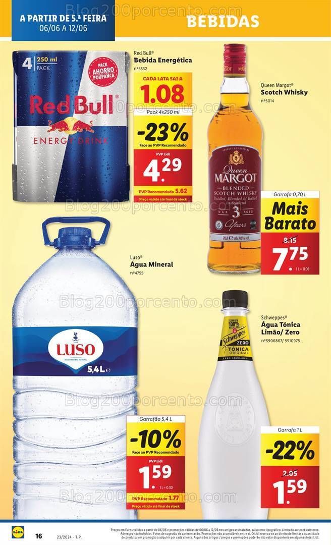 Antevisão Folheto LIDL Promoções a partir de 6 a 12 junho