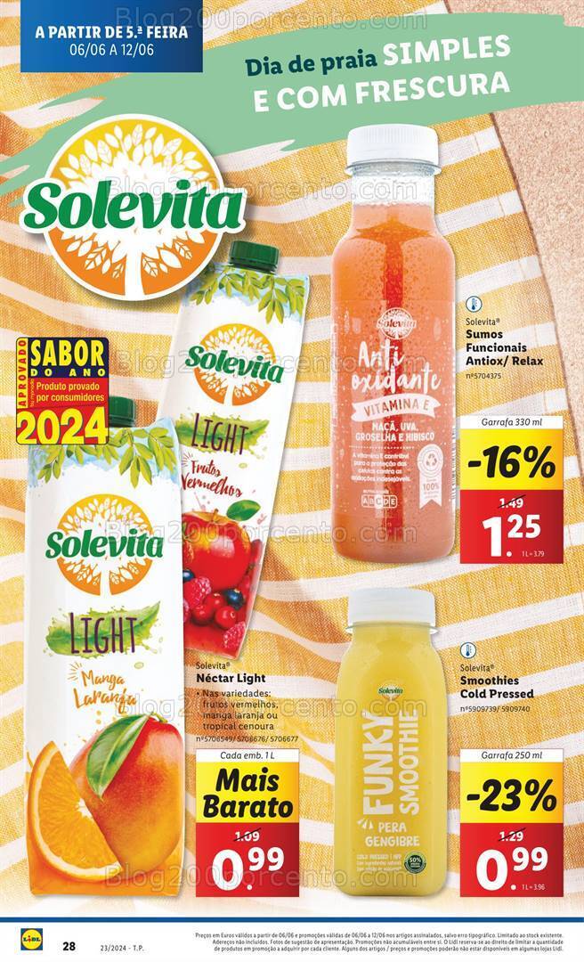 Antevisão Folheto LIDL Promoções a partir de 6 a 12 junho