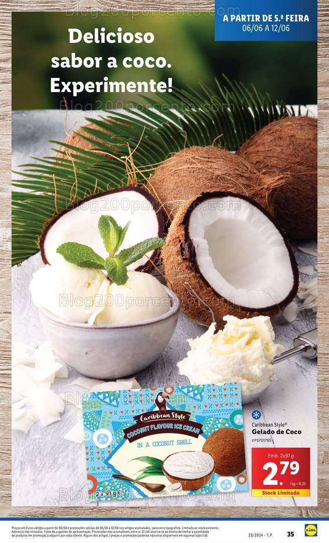 Antevisão Folheto LIDL Promoções a partir de 6 a 12 junho