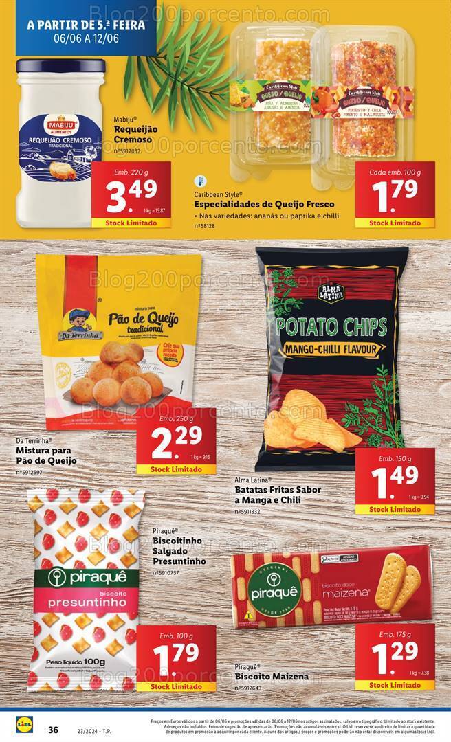 Antevisão Folheto LIDL Promoções a partir de 6 a 12 junho