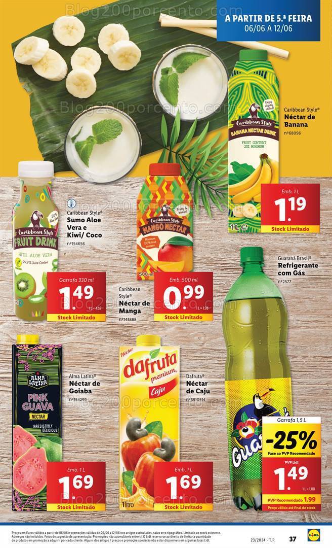 Antevisão Folheto LIDL Promoções a partir de 6 a 12 junho