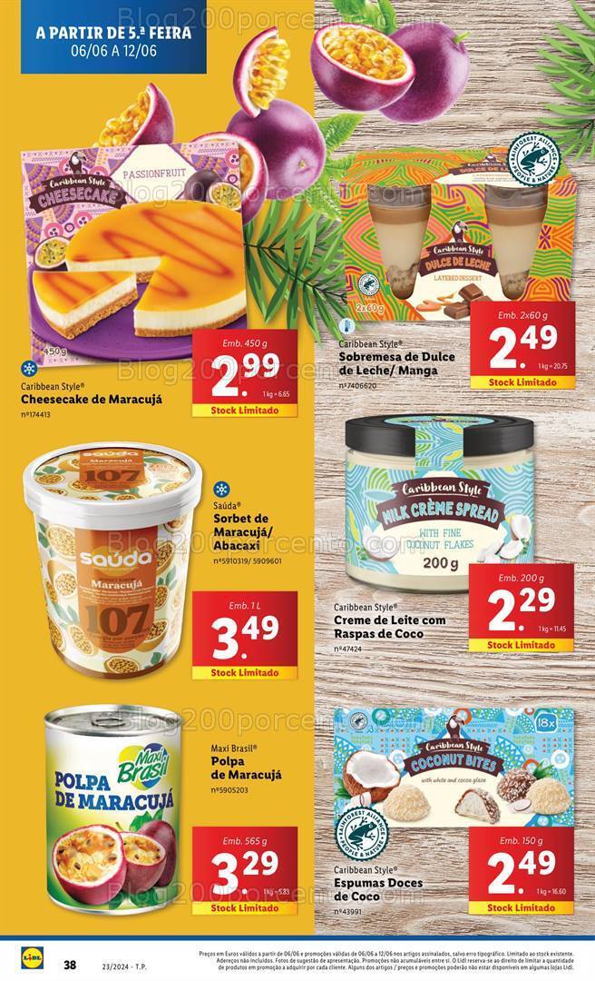 Antevisão Folheto LIDL Promoções a partir de 6 a 12 junho