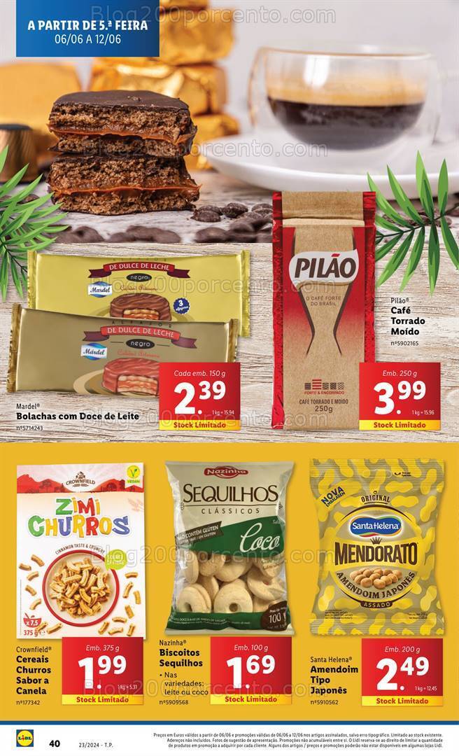 Antevisão Folheto LIDL Promoções a partir de 6 a 12 junho
