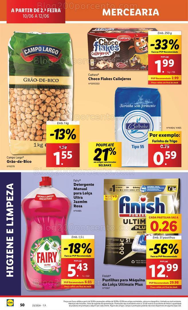 Antevisão Folheto LIDL Promoções a partir de 6 a 12 junho