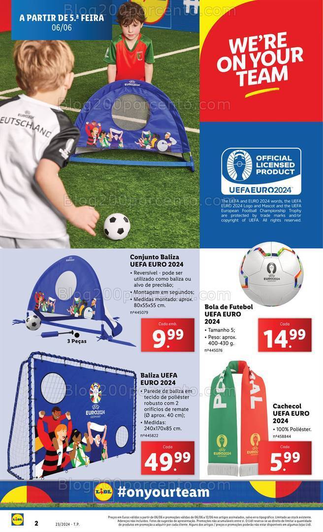 Antevisão Folheto LIDL Bazar Promoções de 6 a 12 junho