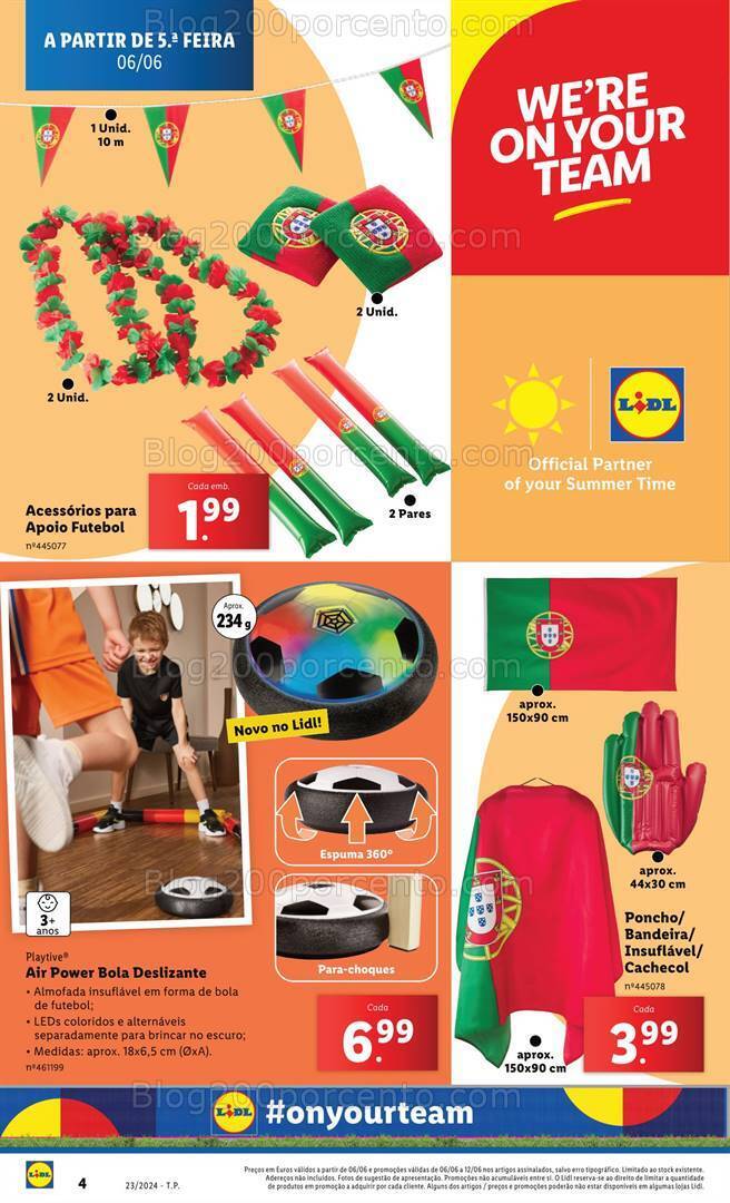 Antevisão Folheto LIDL Bazar Promoções de 6 a 12 junho
