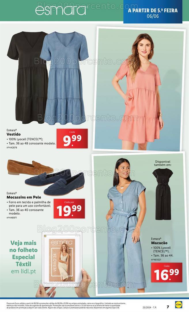 Antevisão Folheto LIDL Bazar Promoções de 6 a 12 junho