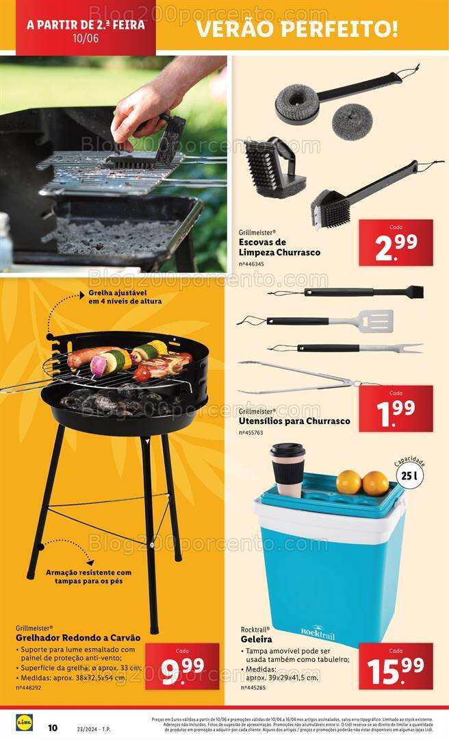 Antevisão Folheto LIDL Bazar Promoções de 6 a 12 junho