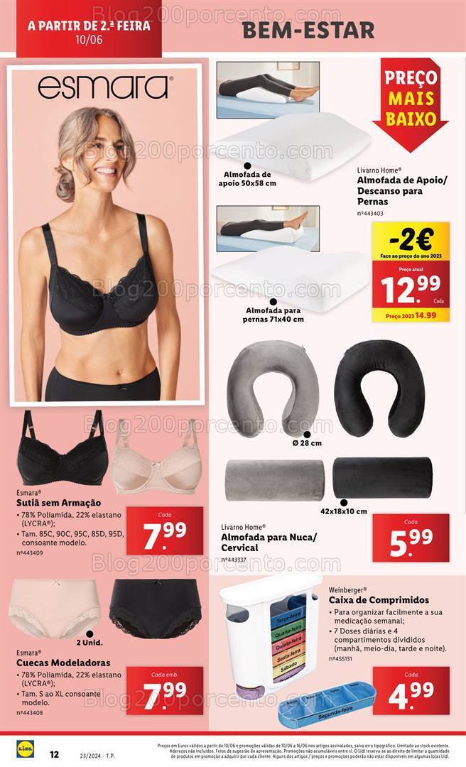 Antevisão Folheto LIDL Bazar Promoções de 6 a 12 junho