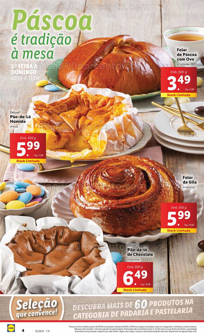 Antevisão Folheto LIDL Promoções de 7 a 13 abril