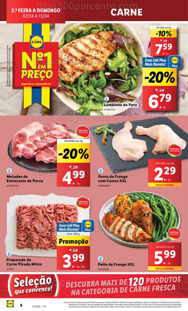 Antevisão Folheto LIDL Promoções de 7 a 13 abril