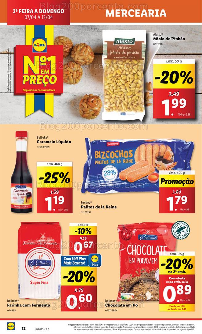 Antevisão Folheto LIDL Promoções de 7 a 13 abril