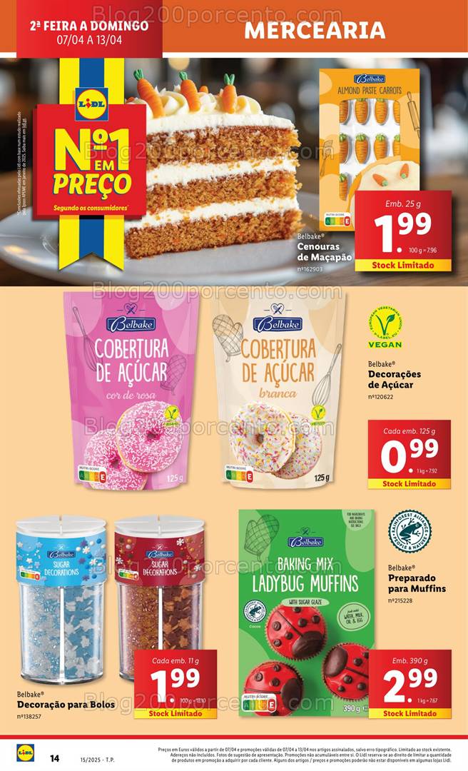 Antevisão Folheto LIDL Promoções de 7 a 13 abril