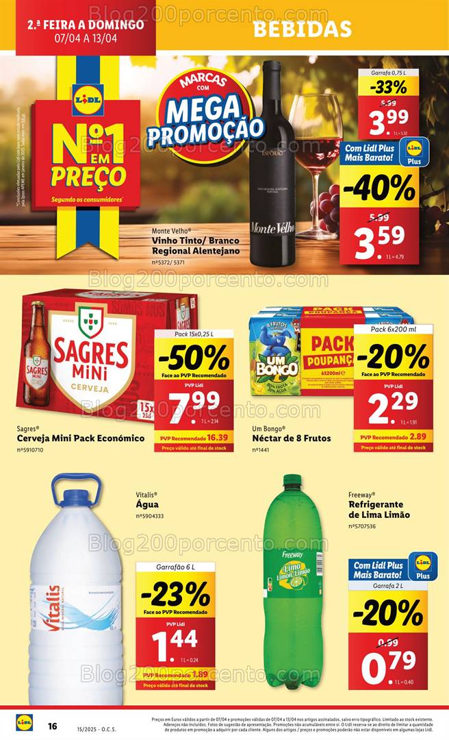Antevisão Folheto LIDL Promoções de 7 a 13 abril