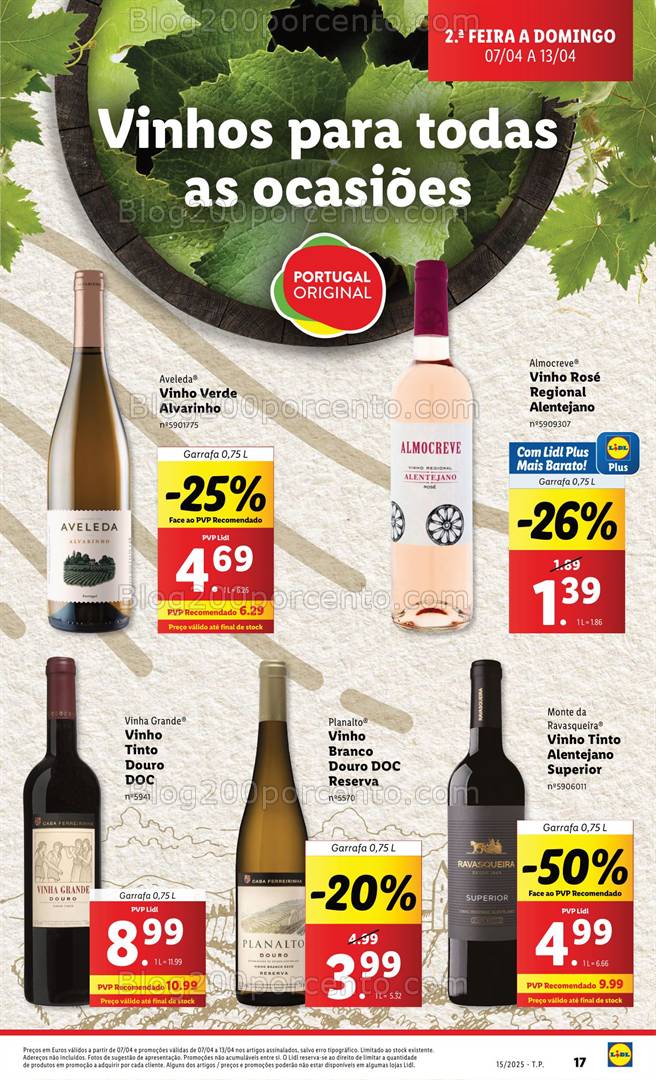 Antevisão Folheto LIDL Promoções de 7 a 13 abril