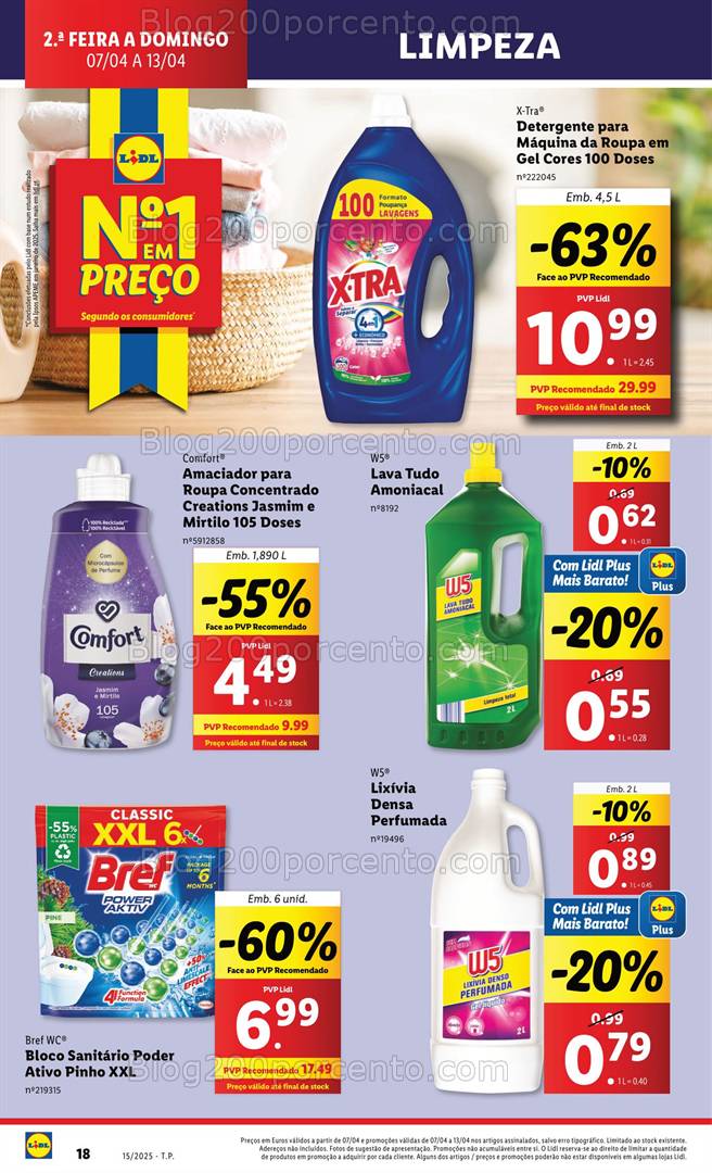 Antevisão Folheto LIDL Promoções de 7 a 13 abril