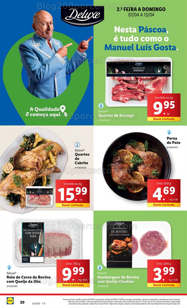 Antevisão Folheto LIDL Promoções de 7 a 13 abril