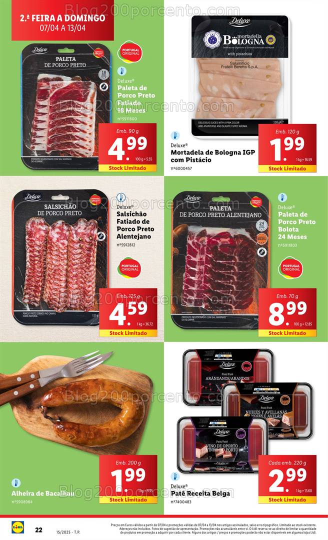 Antevisão Folheto LIDL Promoções de 7 a 13 abril
