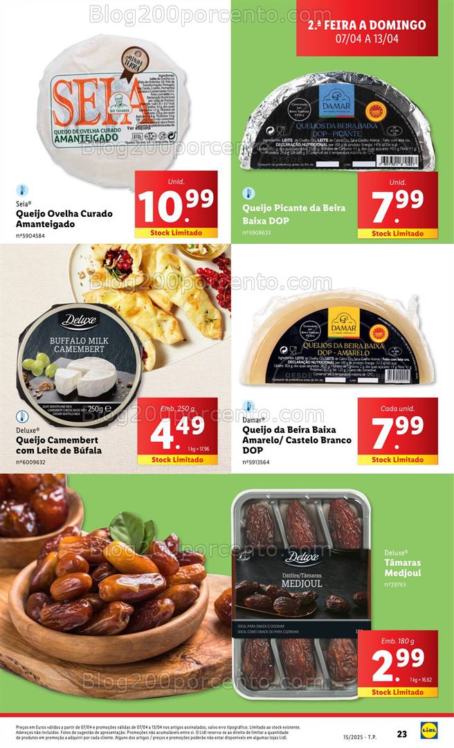 Antevisão Folheto LIDL Promoções de 7 a 13 abril