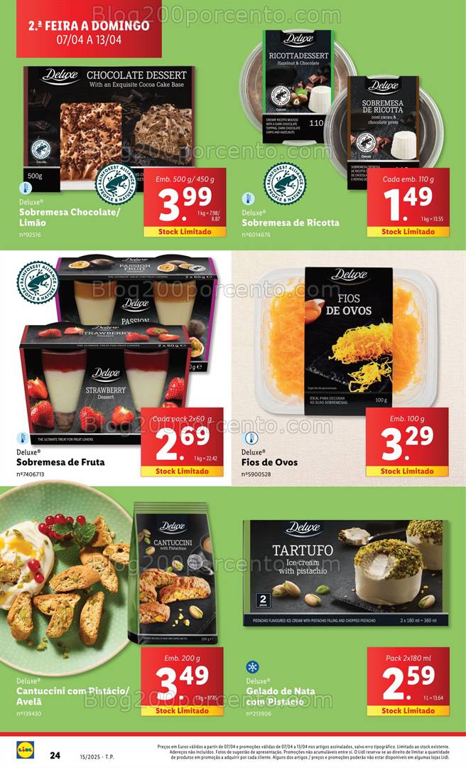 Antevisão Folheto LIDL Promoções de 7 a 13 abril