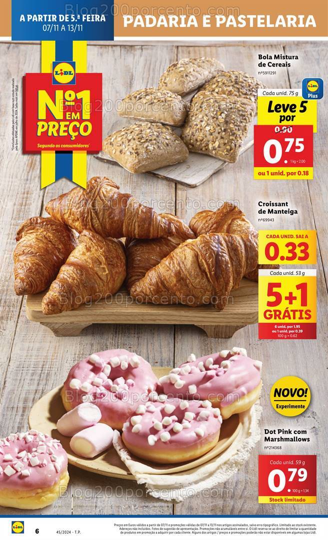 Antevisão Folheto LIDL Promoções de 7 a 13 novembro