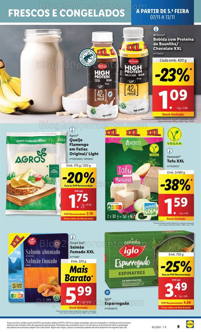 Antevisão Folheto LIDL Promoções de 7 a 13 novembro