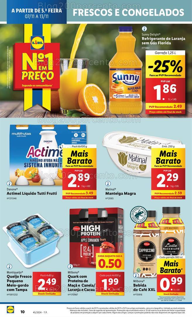 Antevisão Folheto LIDL Promoções de 7 a 13 novembro
