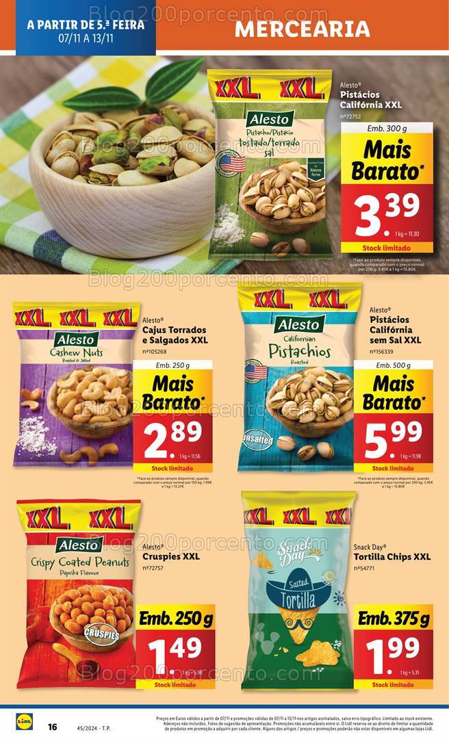 Antevisão Folheto LIDL Promoções de 7 a 13 novembro
