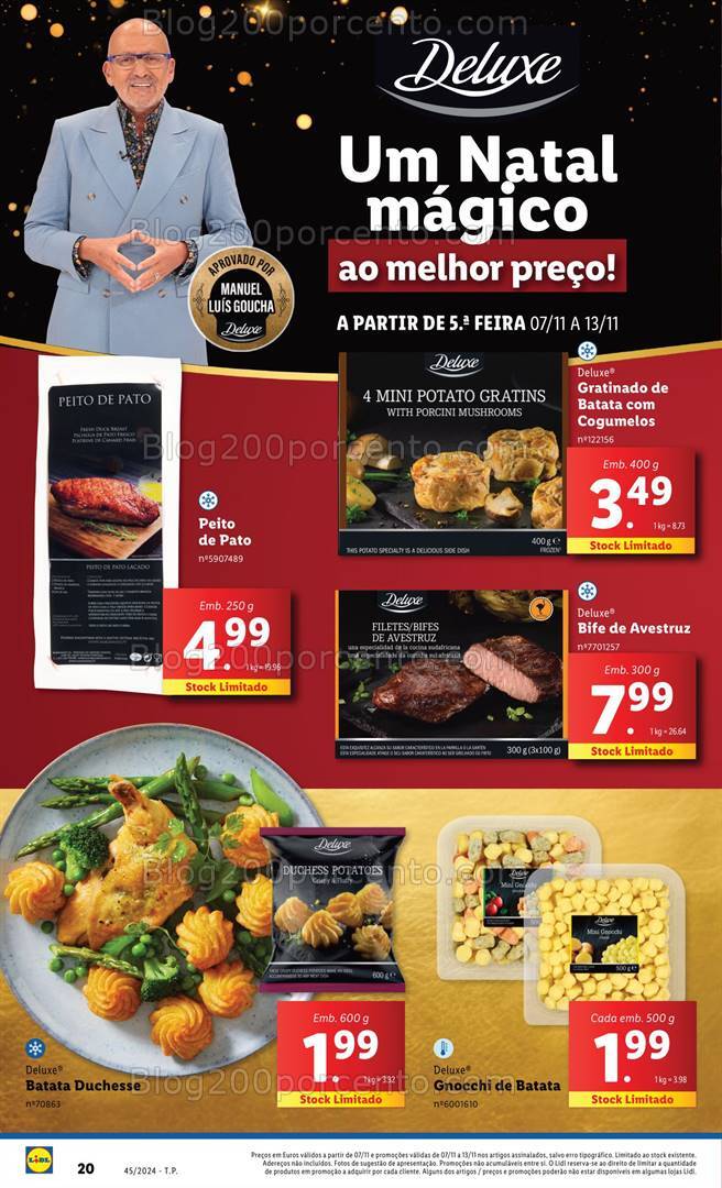 Antevisão Folheto LIDL Promoções de 7 a 13 novembro
