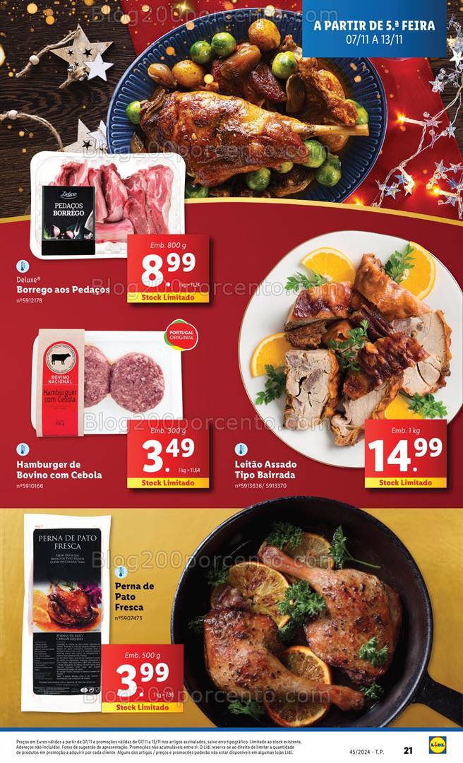 Antevisão Folheto LIDL Promoções de 7 a 13 novembro