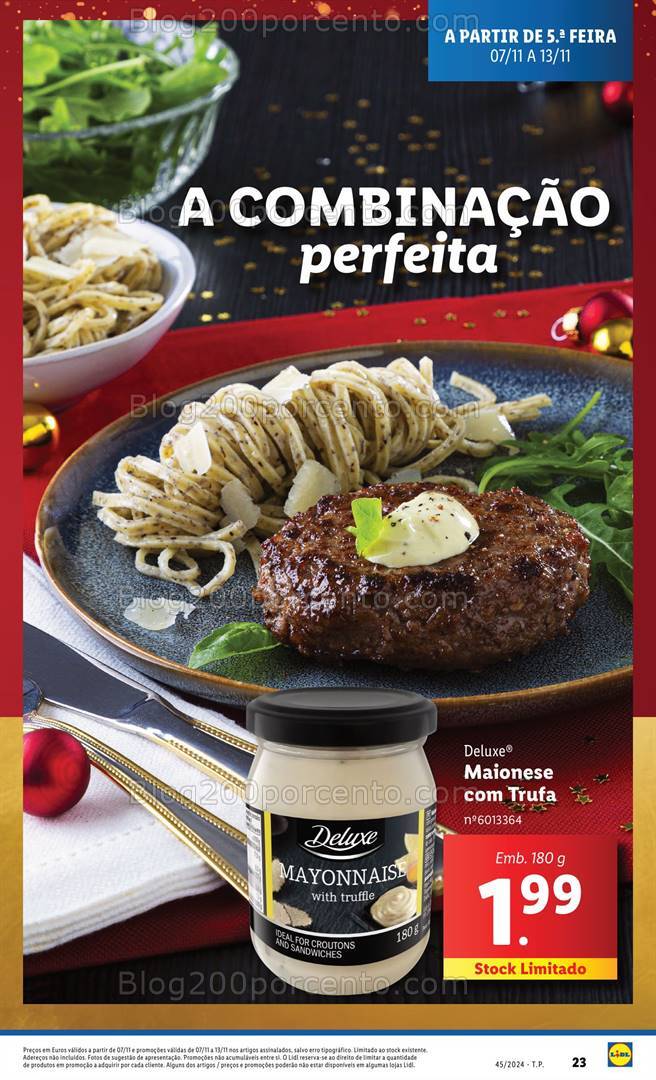 Antevisão Folheto LIDL Promoções de 7 a 13 novembro