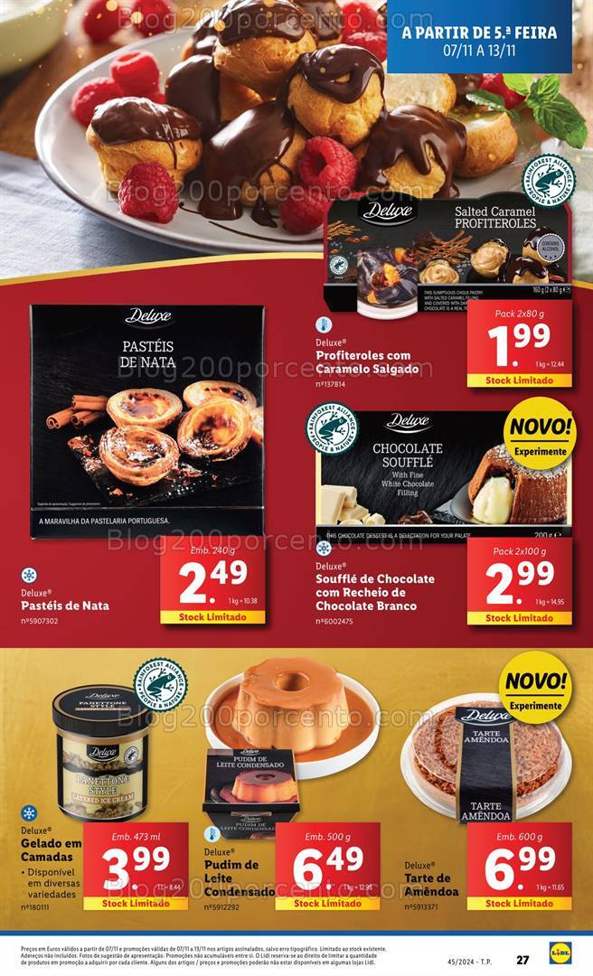 Antevisão Folheto LIDL Promoções de 7 a 13 novembro