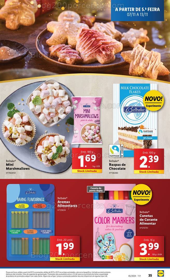 Antevisão Folheto LIDL Promoções de 7 a 13 novembro