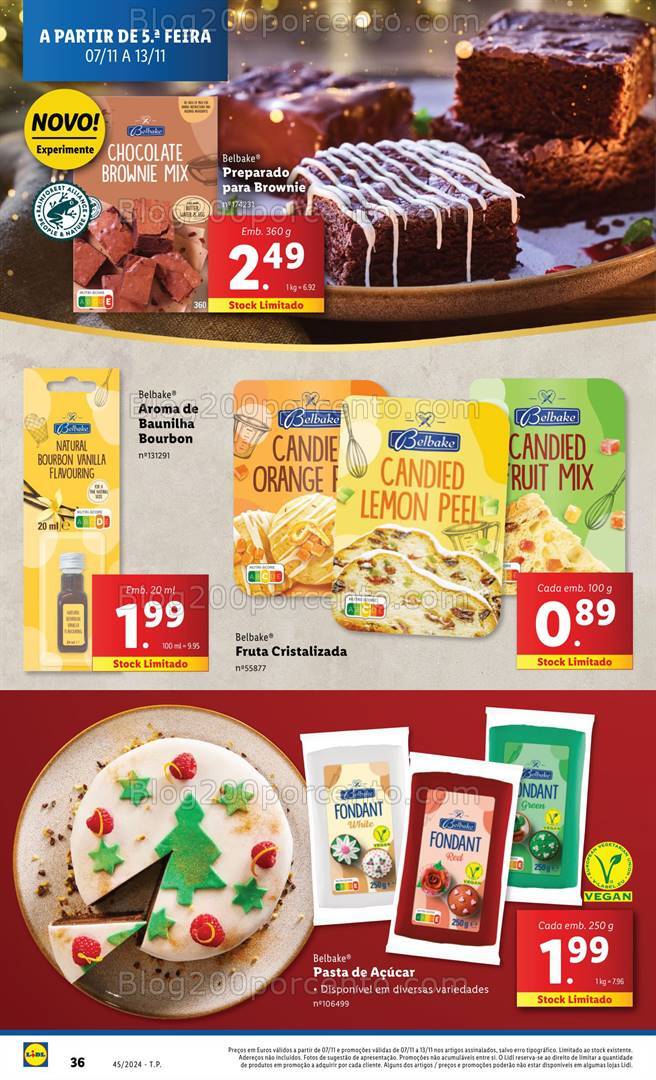 Antevisão Folheto LIDL Promoções de 7 a 13 novembro
