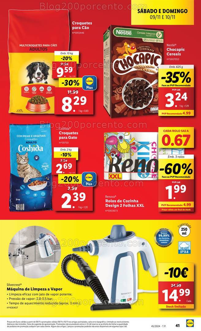 Antevisão Folheto LIDL Promoções de 7 a 13 novembro