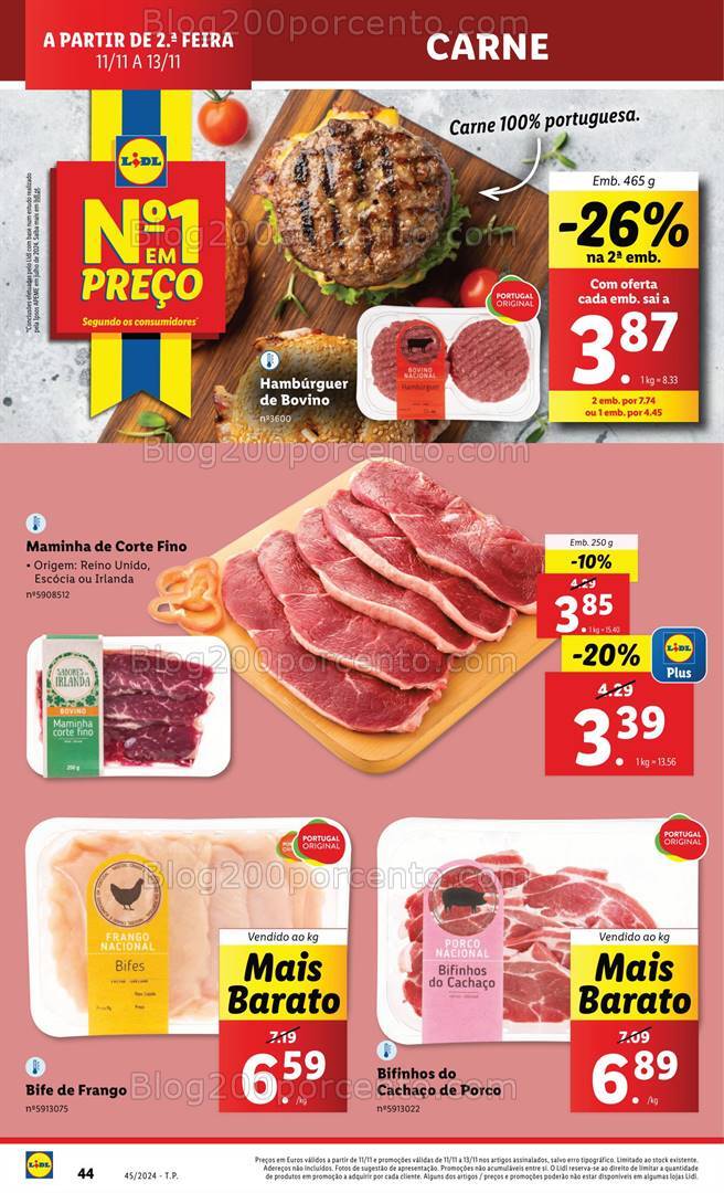 Antevisão Folheto LIDL Promoções de 7 a 13 novembro