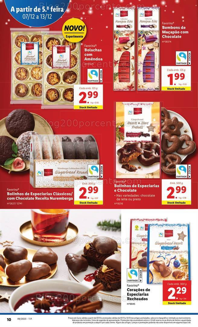 Antevisão Folheto LIDL Natal Promoções de 7 a 13 dezembro