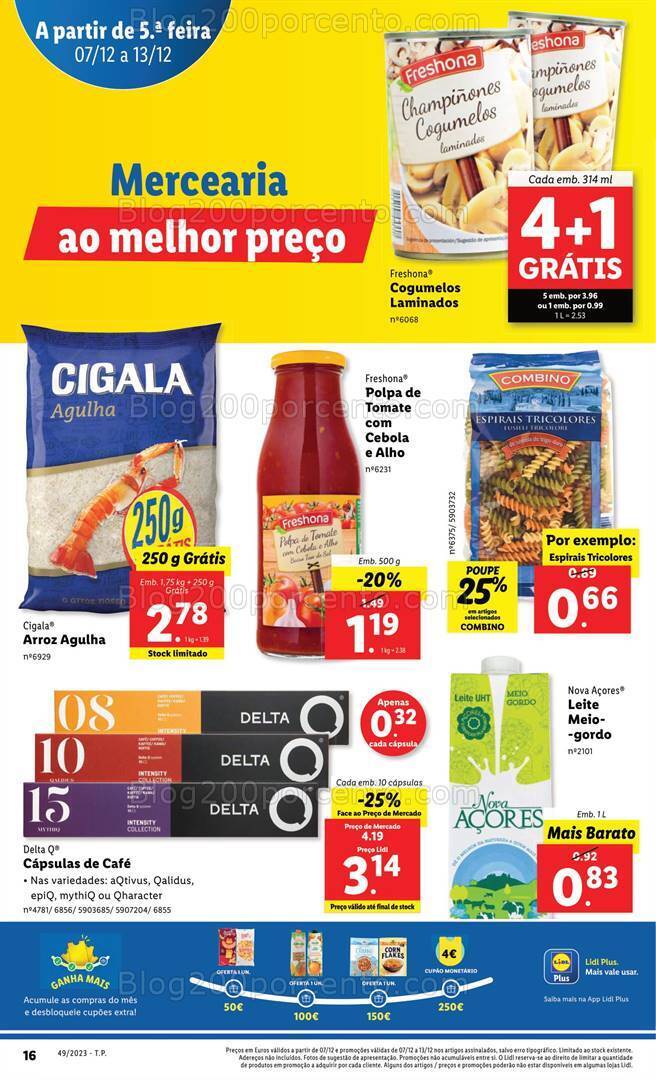 Antevisão Folheto LIDL Promoções de 7 a 13 dezembro