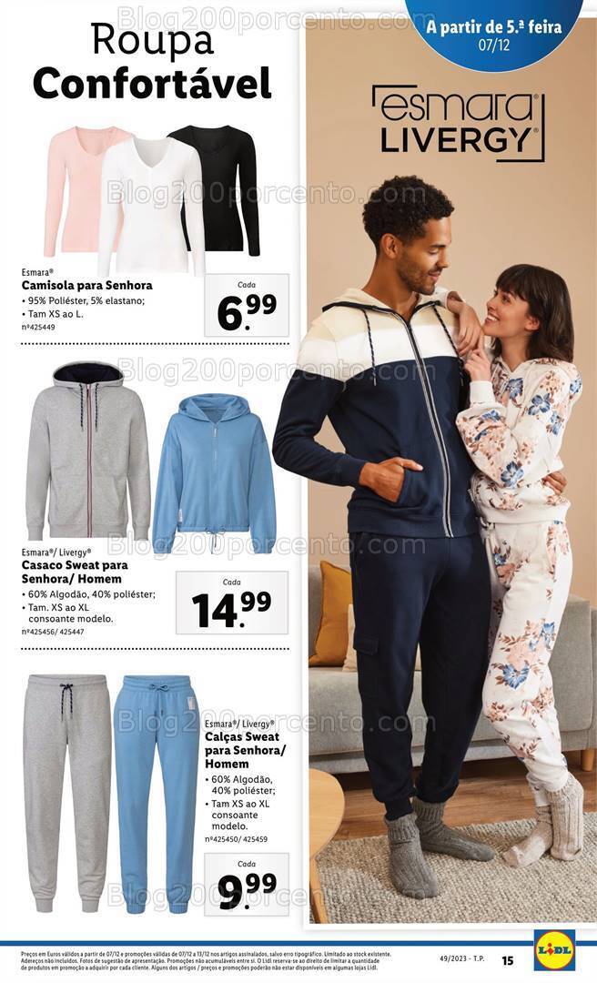 Antevisão Folheto LIDL Bazar Promoções a partir de 7 dezembro