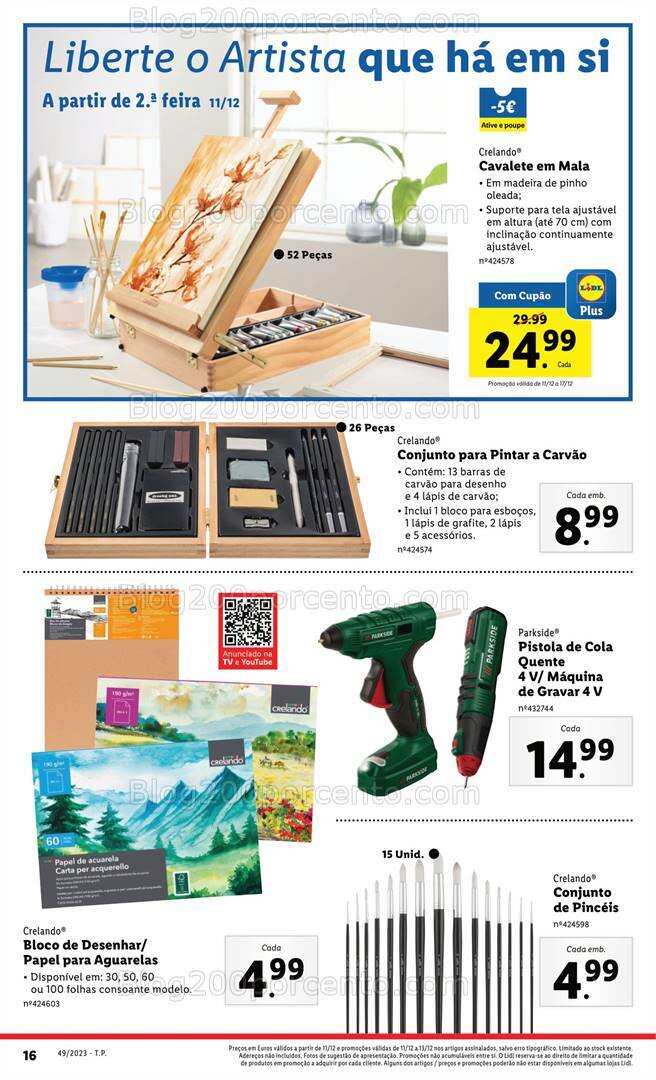 Antevisão Folheto LIDL Bazar Promoções a partir de 11 dezembro