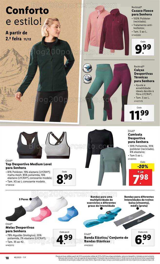 Antevisão Folheto LIDL Bazar Promoções a partir de 11 dezembro