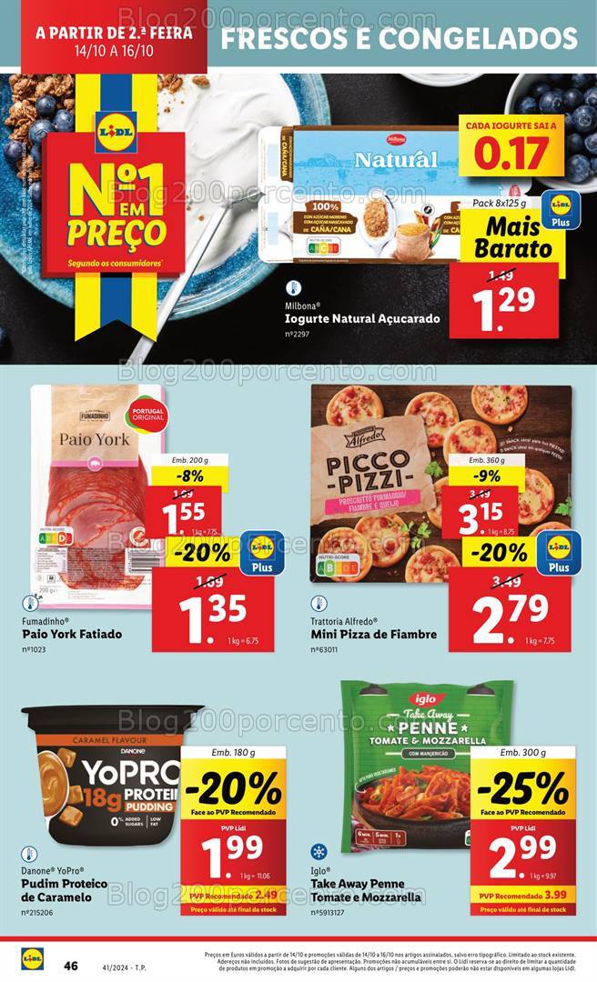 Antevisão Folheto LIDL Promoções de 10 a 16 outubro