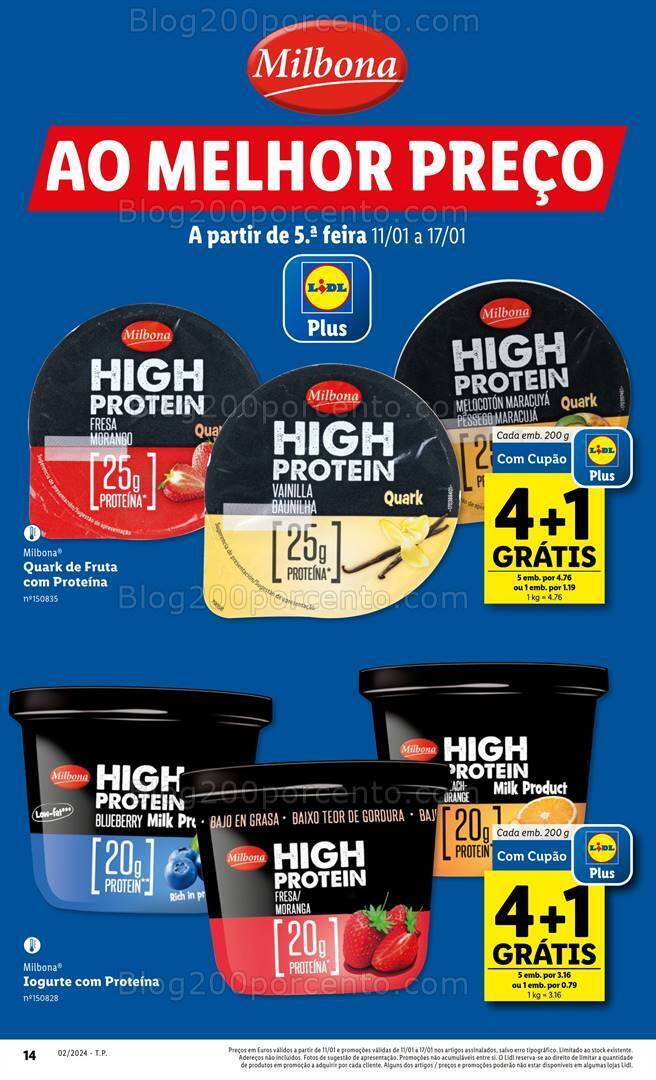 Antevisão Folheto LIDL Promoções de 11 a 17 janeiro