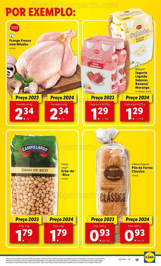 Antevisão Folheto LIDL Promoções de 11 a 17 janeiro