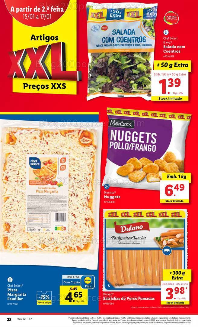 Antevisão Folheto LIDL Promoções de 11 a 17 janeiro