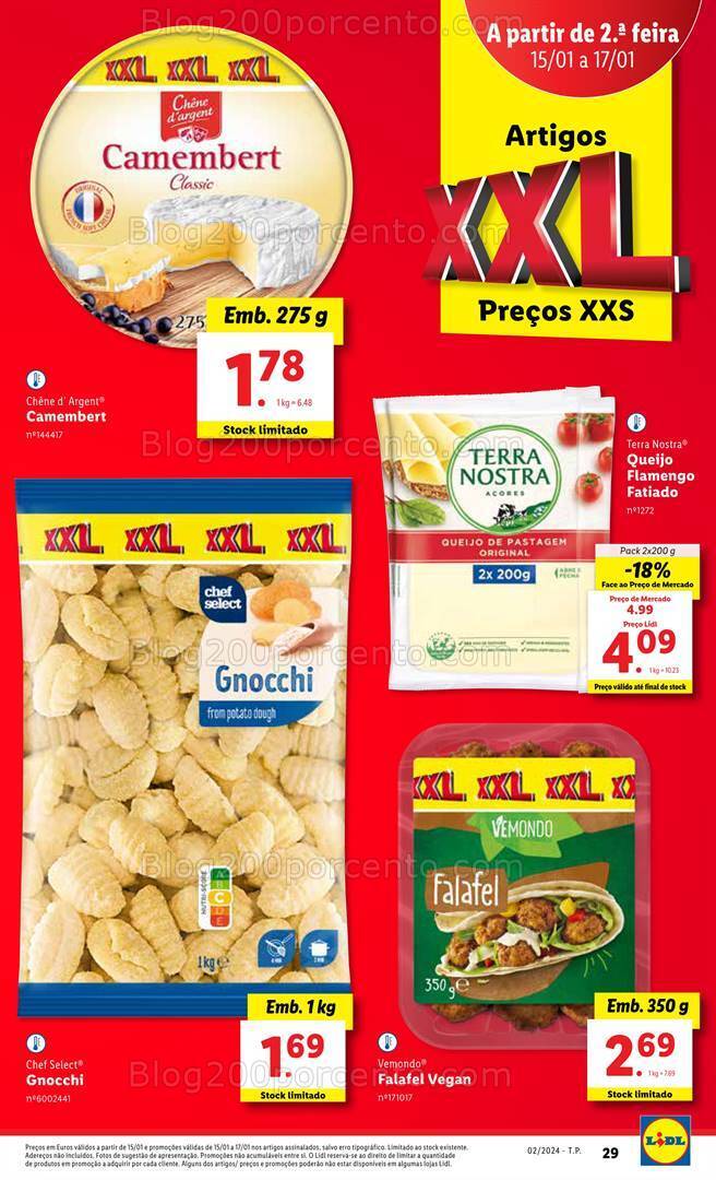 Antevisão Folheto LIDL Promoções de 11 a 17 janeiro